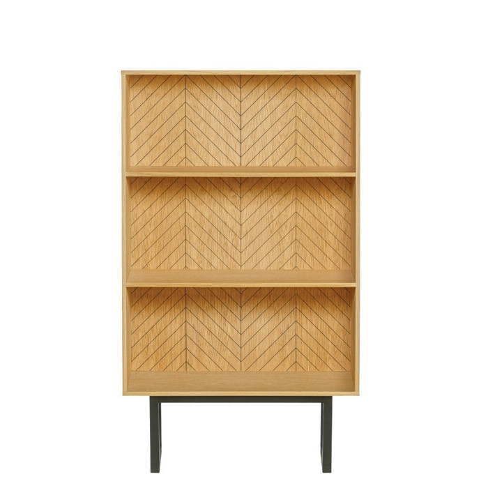 Armario de libros Camden Herringbone